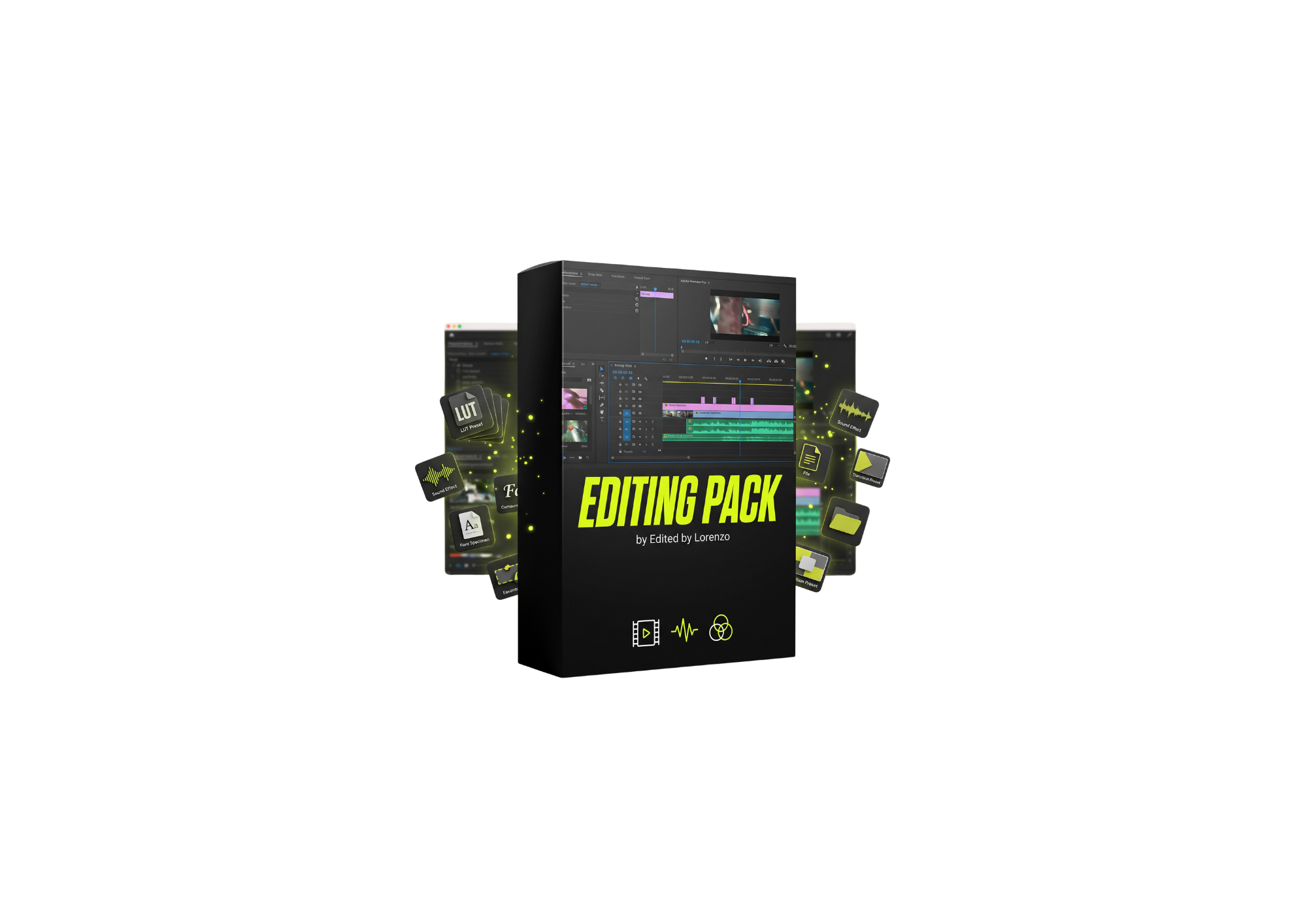 Editing Pack — 100Gb di preset e assets